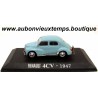 UNIVERSAL HOBBIES 1/43 RENAULT 4 CV 1947