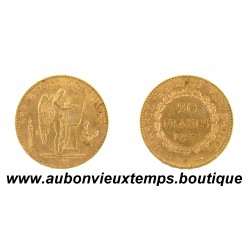 20 FRANCS OR 900 ‰ 1897 A GENIE