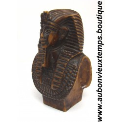 STATUETTE BUSTE PHARAON TOUTANKHAMON