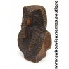 STATUETTE BUSTE PHARAON TOUTANKHAMON