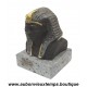STATUETTE BUSTE PHARAON TOUTANKHAMON