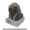 STATUETTE BUSTE PHARAON TOUTANKHAMON