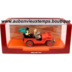 1/43 JEEP WILLYS MB 1943 - TINTIN au PAYS de l'OR NOIR
