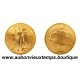 20 DOLLARS OR 900 ‰ 1924 STATUE - PHILADELPHIE - U.S.A.