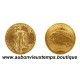 20 DOLLARS OR 900 ‰ 1924 STATUE - PHILADELPHIE - U.S.A.