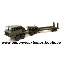 SOLIDO 1/50 BERLIET T12 Réf : 63 REMORQUE PORTE CHAR Réf : 64 - 5305