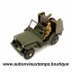 DINKY TOYS 1/50 JEEP PORTE FUSEES Réf : 828