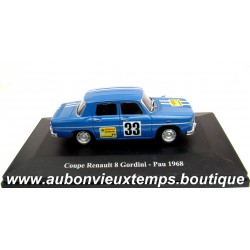 ELIGOR 1/43 RENAULT 8 GORDINI - COUPE à PAU 1968 