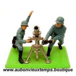 FIGURINES BRITAINS DEETAIL WWII GERMAN MORTAR TEAM