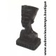BUSTE DEESSE EGYPTIENNE NEFERTITI en ROCHE BASALTIQUE 