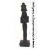 FIGURINE DIEU EGYPTIEN AKHENATON en ROCHE BASALTIQUE 