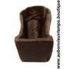 STATUETTE et SARCOPHAGE DIEU EGYPTIEN ANUBIS 