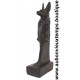 STATUETTE DIEU EGYPTIEN ANUBIS en ROCHE BASALTIQUE
