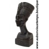 STATUETTE DEESSE EGYPTIENNE NEFERTITI en ROCHE BASALTIQUE
