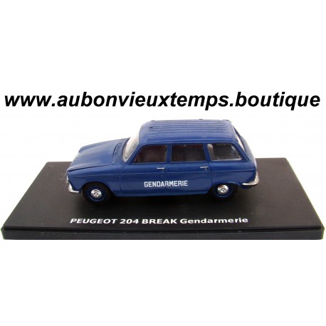 ELIGOR 1/43 PEUGEOT 204 BREAK - GENDARMERIE Réf : 2421 016