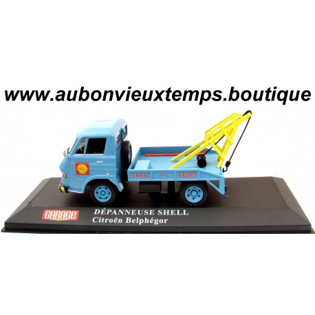 IXO 1/43 CITROEN BELPHEGOR - DEPANNEUSE SHELL - GARAGE MODERNE 