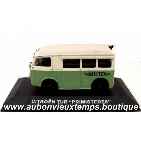 IXO 1/43 CITROEN TUB - PRIMISTERES 1939 - CAMIONNETTES d'ANTAN - COLLECTION