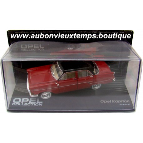 EAGLEMOSS 1/43 OPEL KAPITAN 1955 1958 - OPEL COLLECTION