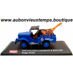 IXO 1/43 DODGE WC52 - DEPANNAGE LAFARGUE & BOLLINE - GARAGE MODERNE