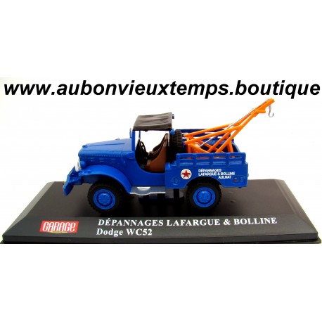 IXO 1/43 DODGE WC52 - DEPANNAGE LAFARGUE & BOLLINE - GARAGE MODERNE