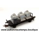 MECCANO 1/87 HO WAGON PLAT HA CITERNES P C KUHLMANN Réf : 707