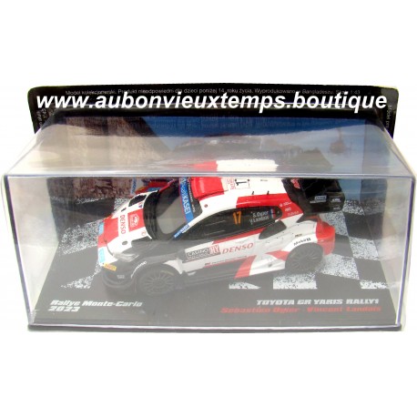 IXO 1/43 TOYOTA GR YARIS RALLYE - MONTE CARLO 2023