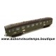 MECCANO 1/87 WAGON VOYAGEURS 2ème Cl PARIS LILLE SNCF B10 MYFI 20031 Réf : 733