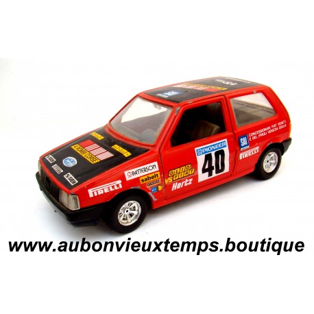 BBURAGO 1/24 FIAT UNO RALLYE N° 40 Réf : 9104