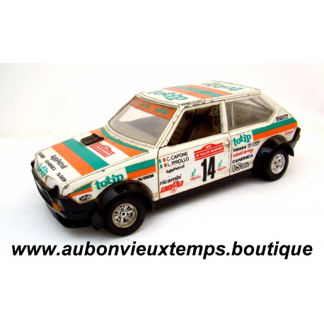BBURAGO 1/24 FIAT RITMO ABARTH RALLYE N° 14 Réf : 0168