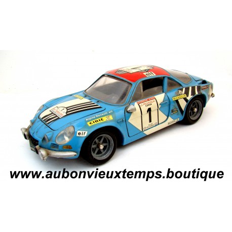 CHAMPION HIFI 1/20 RENAULT ALPINE A 110 1600 S BERLINETTE - TOUR de CORSE 1973 N° 1 