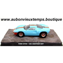 EAGLEMOSS 1/43 FORD GT 40 - DIE ANOTHER DAY - JAMES BOND