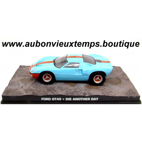 EAGLEMOSS 1/43 FORD GT 40 - DIE ANOTHER DAY - JAMES BOND