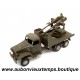 FRANCE JOUETS 1/55 GMC CKW353 6X6 avec CANON ANTI-AERIEN Réf : 303v 
