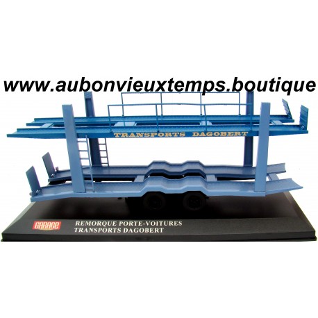 IXO 1/43 SAVIEM SM 10 - REMORQUE PORTE VOITURES - TRANSPORT DAGOBERT