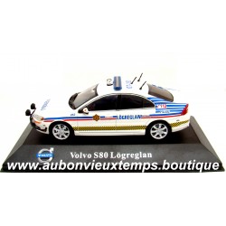 UNIVERSAL HOBBIES 1/43 VOLVO COLLECTION S80 LOGREGLAN POLICE 2006 Réf : 506089 