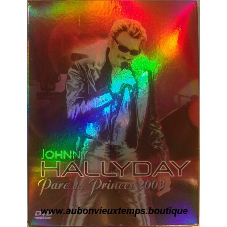 DVD JOHNNY HALLYDAY PARC DES PRINCES 2003 UNIVERSAL 27 TITRES