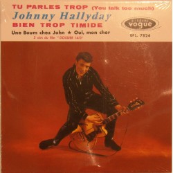 CD N° 5 TU PARLES TROP - VOGUE EPL 7824 - JANVIER 1961 - JOHNNY HALLYDAY