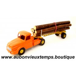 DINKY SUPERTOYS 1/43 TRACTEUR WILLEME avec SEMI-REMORQUE FARDIER Réf : 36 A