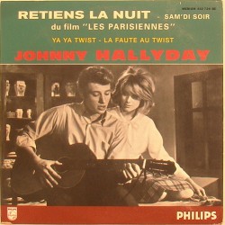 CD N° 19 RETIENS LA NUIT - PHILIPS 432 739 - JANVIER 1962 - JOHNNY HALLYDAY