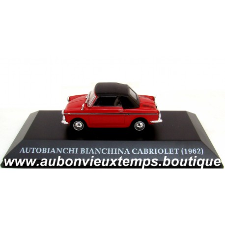 IXO 1/43 AUTOBIANCHI BIANCHINA CABRIOLET 1962