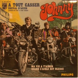 CD N° 51 A TOUT CASSER - PHILIPS 437 428 - AVRIL 1968 - JOHNNY HALLYDAY