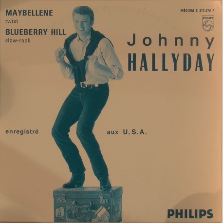 CD N° 61 MAYBELLENE - PHILIPS 372 976 - MARS 1962 - JOHNNY HALLYDAY