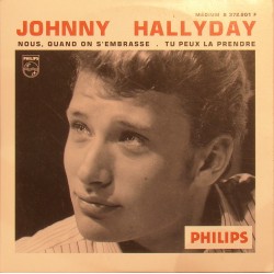 CD N° 54 NOUS QUAND ON S'EMBRASSE - PHILIPS 372 901 - SEPTEMBRE 1961 - JOHNNY HALLYDAY