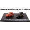 UNIVERSAL HOBBIES 1/87 RENAULT 4 1962 et RENAULT 4 PARISIENNE 1963