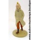 MOULINSART 2011 TINTIN en TRENCH-COAT 