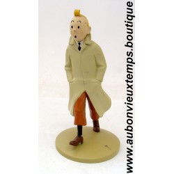 MOULINSART 2011 TINTIN en TRENCH-COAT 
