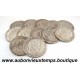 LOT 12 MONNAIES de 5 FRANCS Argent 900 ‰ - FRANCE