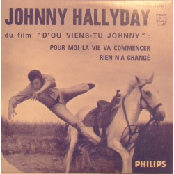 CD N° 68 '' D'OU VIENS-TU JOHNNY '' - PHILIPS 373 204 - OCTOBRE 1963 - JOHNNY HALLYDAY