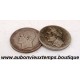 LOT 2 MONNAIES de 5 FRANCS Argent 900 ‰ - BELGIQUE