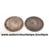 LOT 2 MONNAIES de 5 FRANCS et 5 LIRES Argent 900 ‰ - FRANCE et SARDAIGNE
